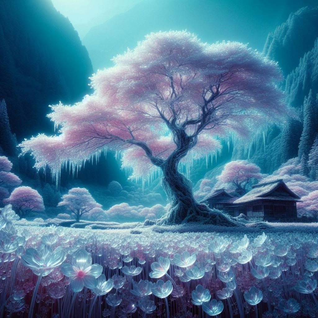 水晶桜