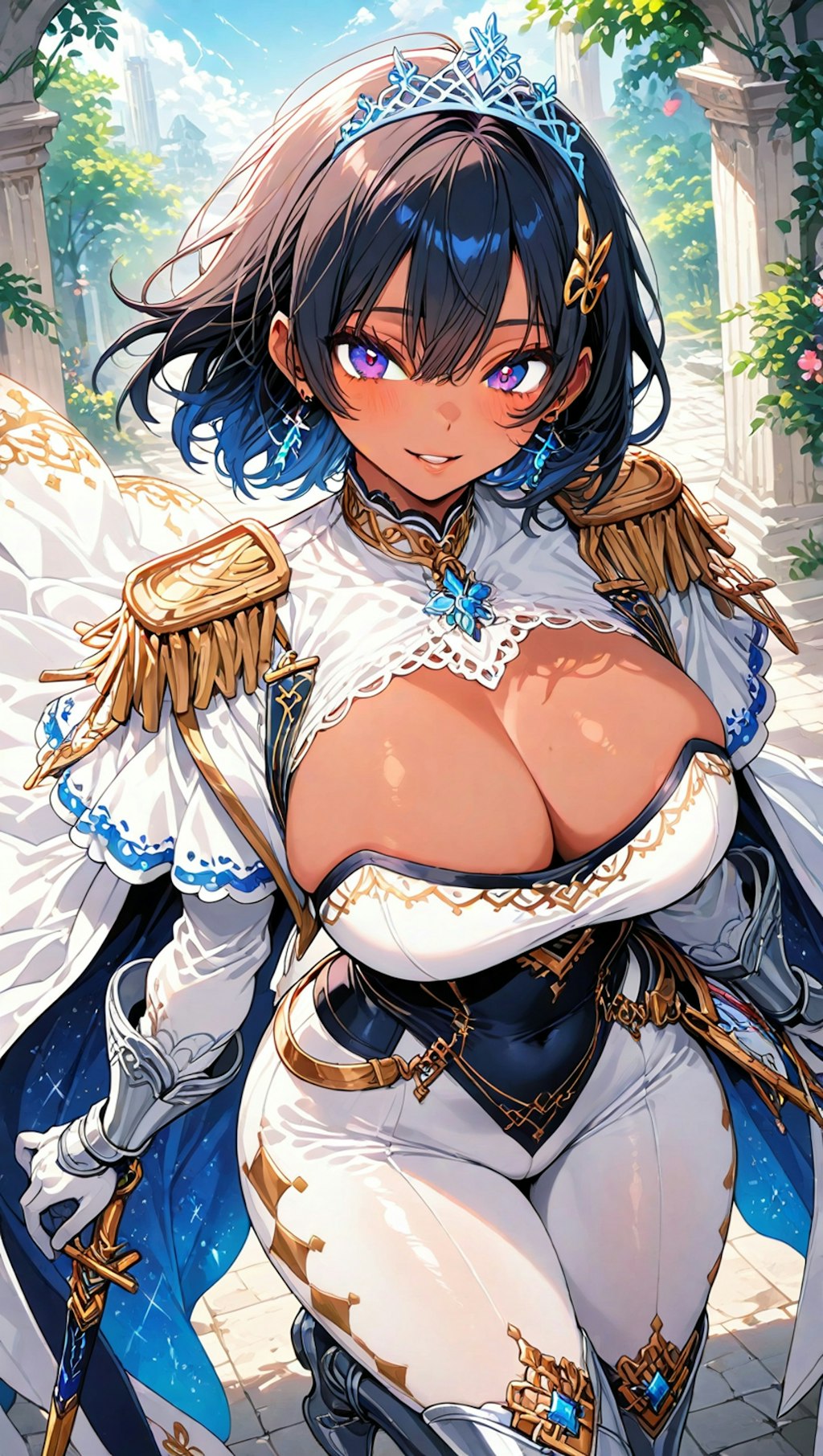 褐色の姫騎士
