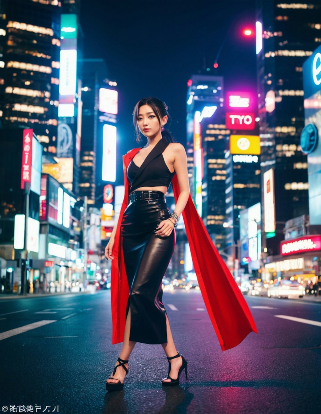 AI美女ファッションショー2024