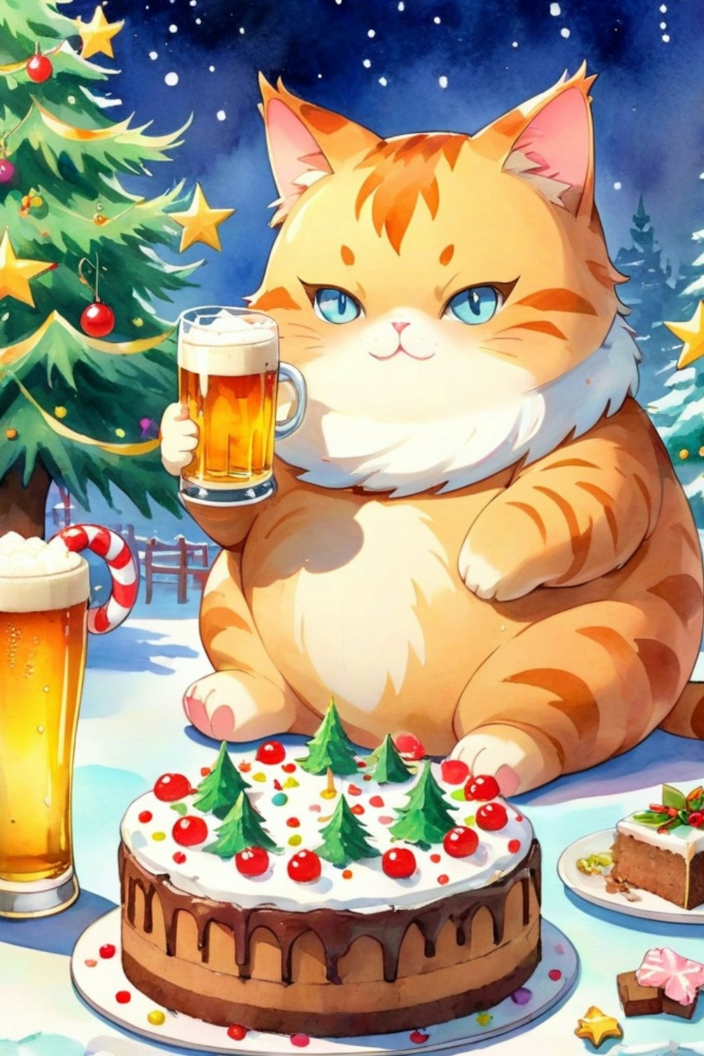 デブ猫のクリスマス