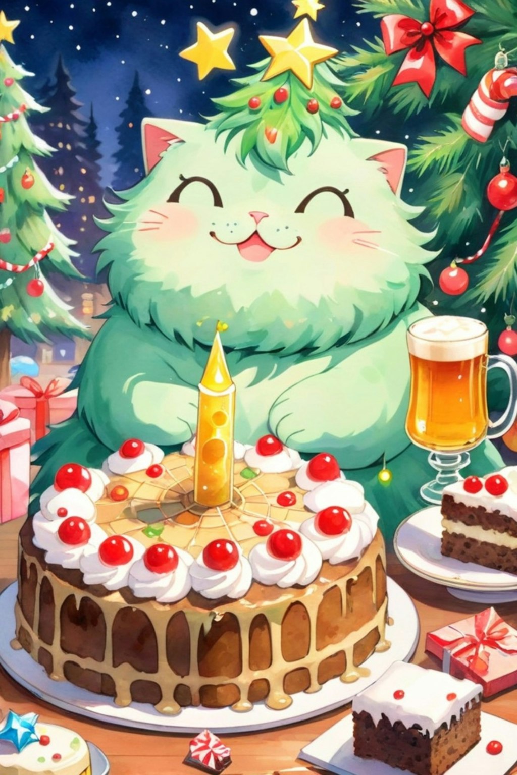 デブ猫のクリスマス