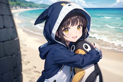 ペンギンはとてもかわいいです。