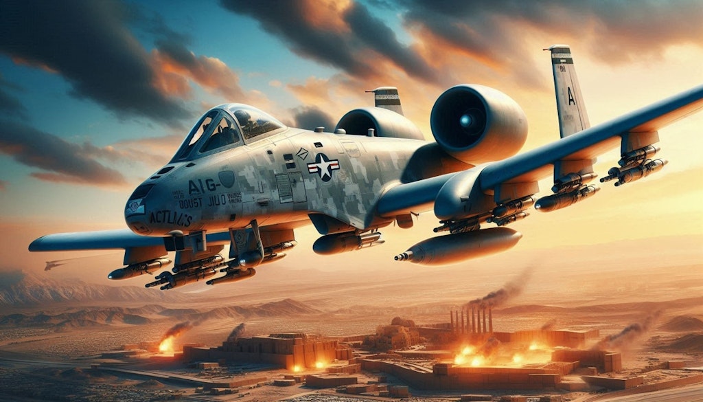 A-10（対地攻撃機）はかっこいい！そして、A-10を操縦するグレッグもかっこいい！例え丸顔で髭ずらのおっさんでも・・・