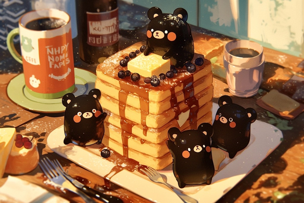 パンケーキ✖︎くま🐾