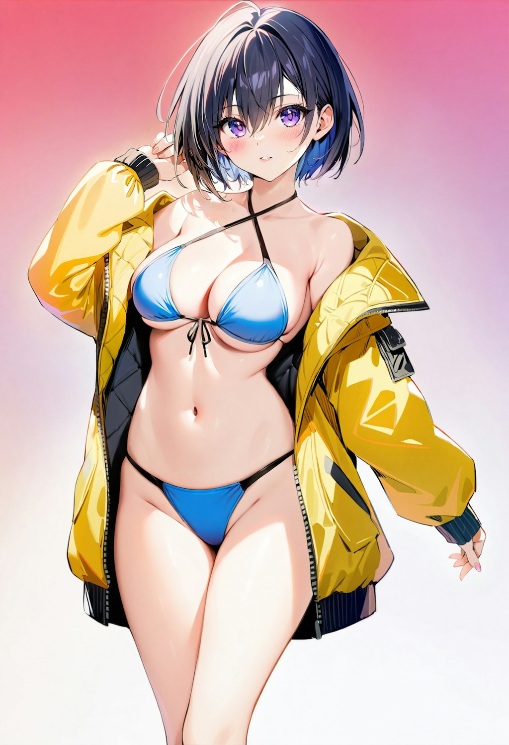 Bare shoulder