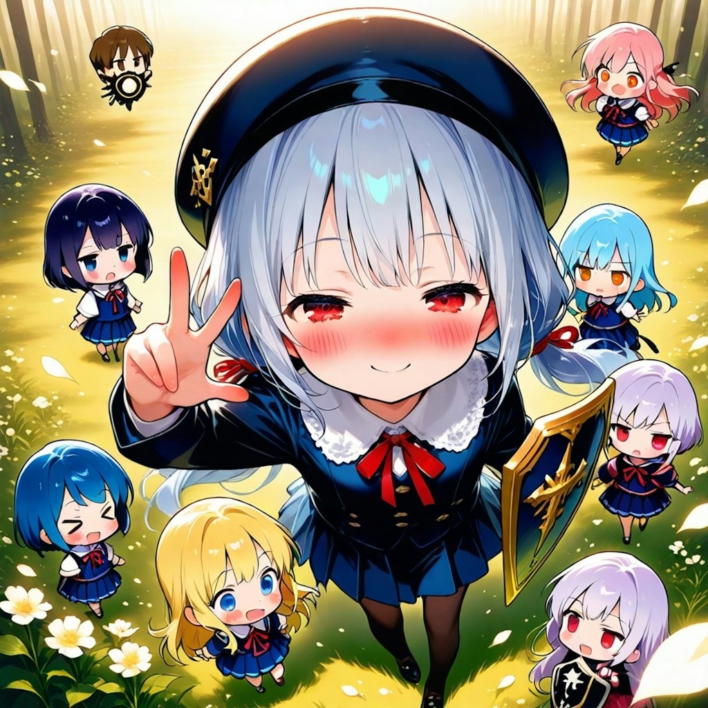 〖シールダー〗ちびちゃん。