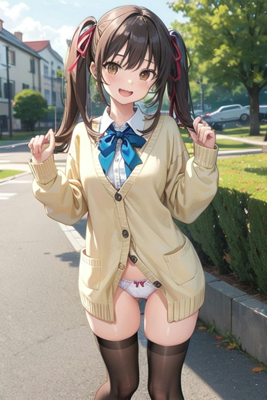 School twintails girl