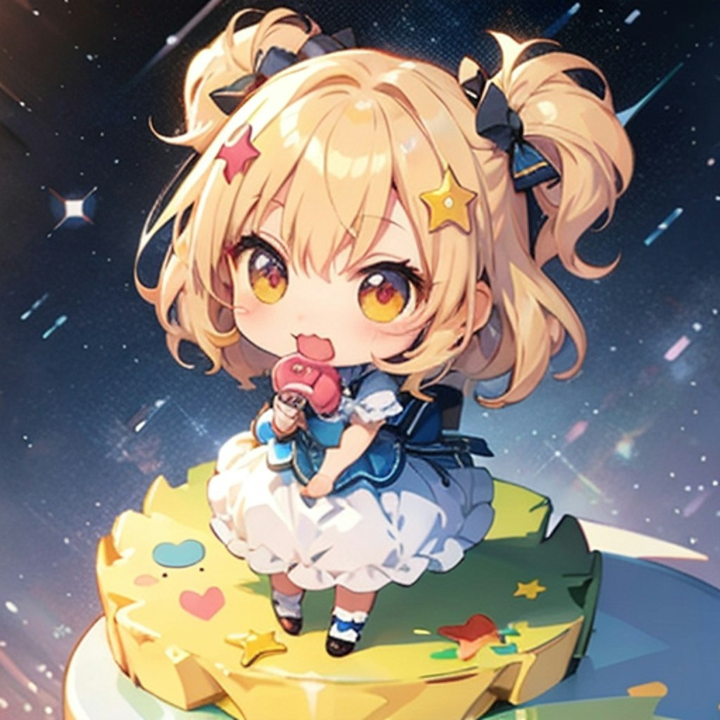 星のケーキ