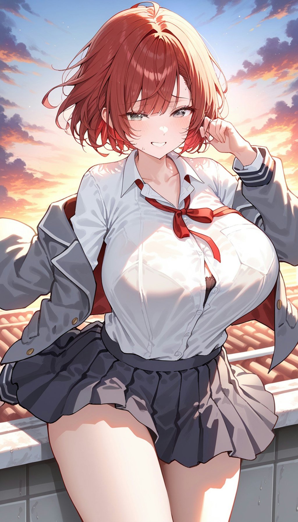 フラれちった……