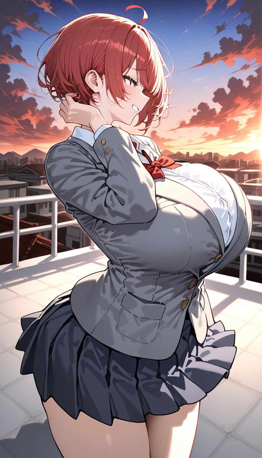 フラれちった……