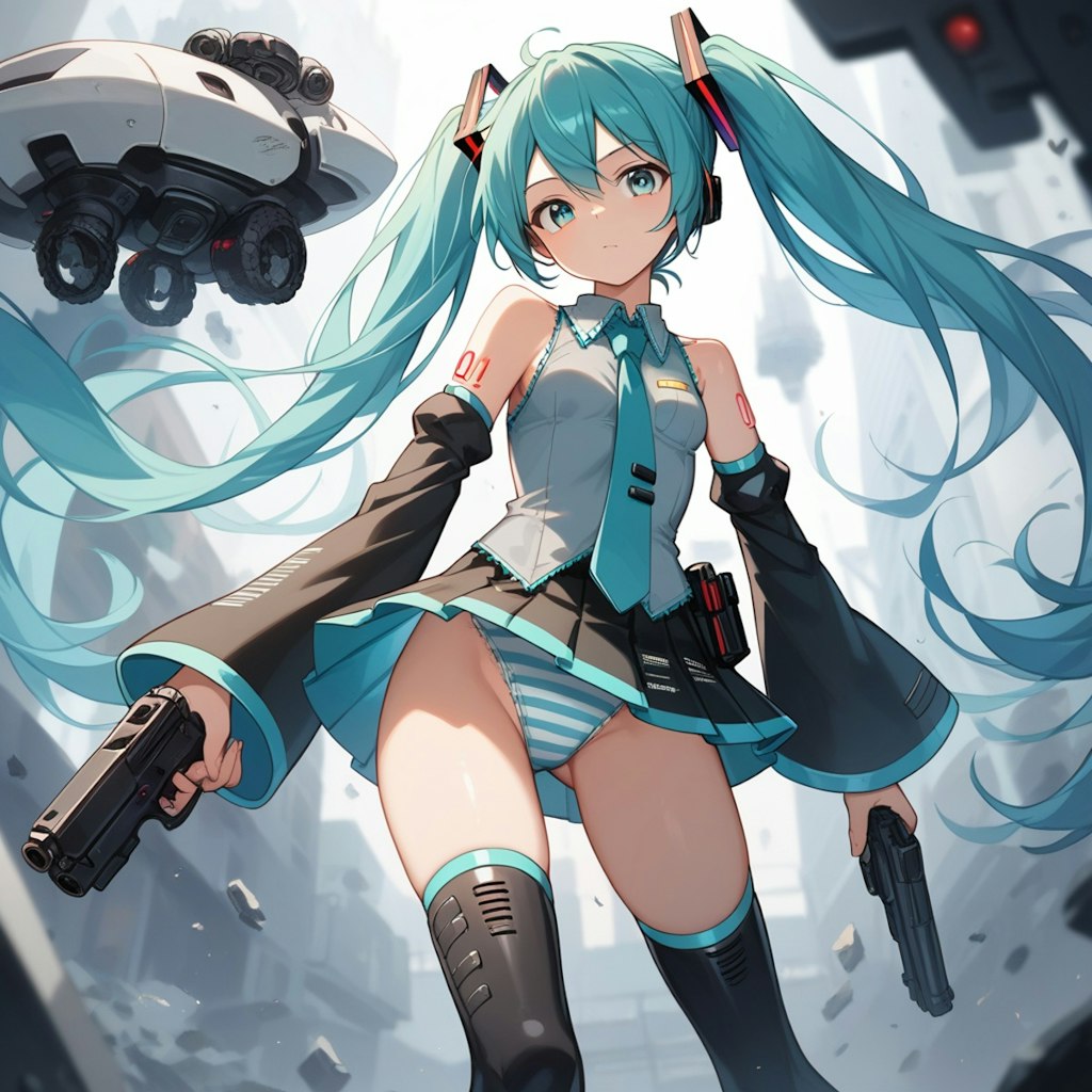 初音ミク_Pony_002 ガンナー2