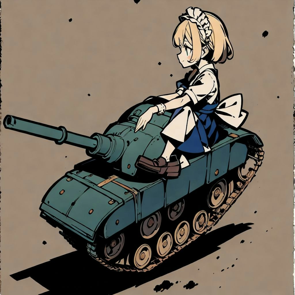 メイド服と戦車猟兵