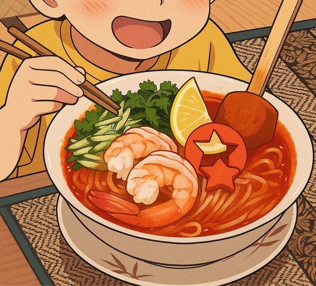 トムヤム冷麺