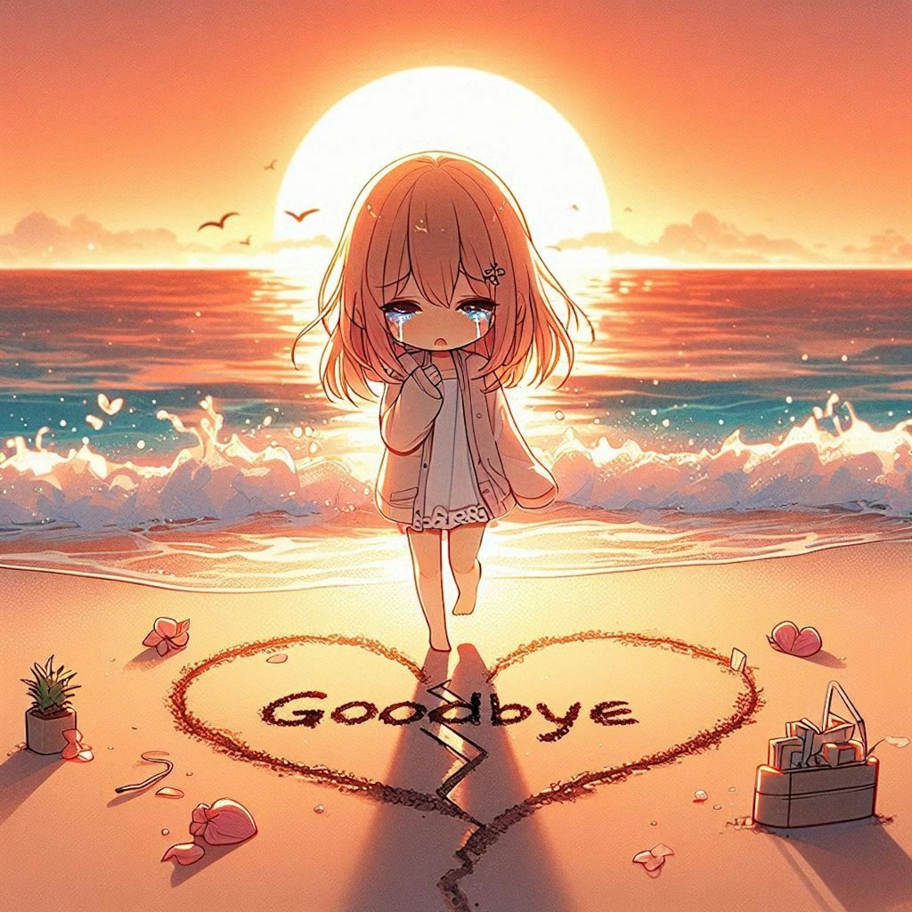 砂に描いた Goodbye ・・