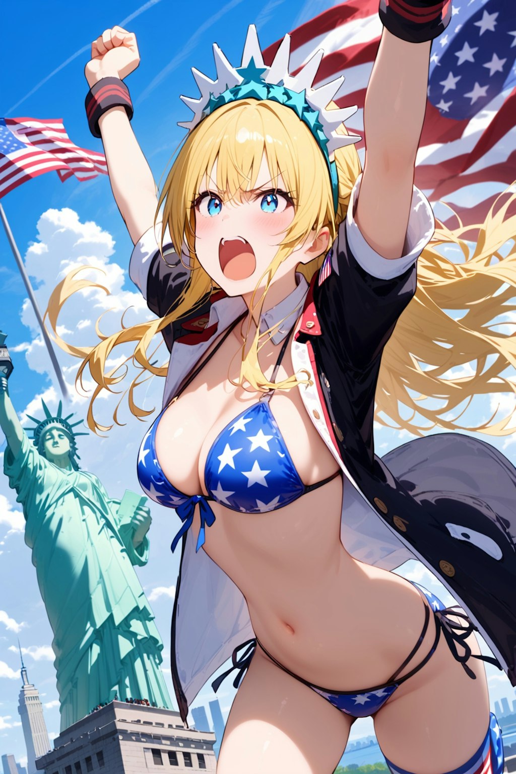 ♠️🇺🇸大統領記念で🇺🇸👙な🗽