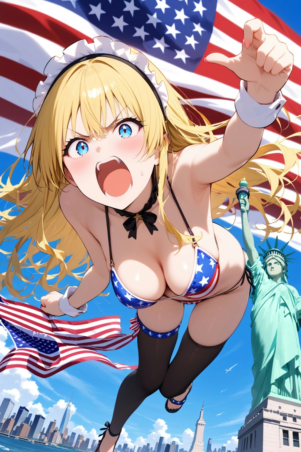 ♠️🇺🇸大統領記念で🇺🇸👙な🗽