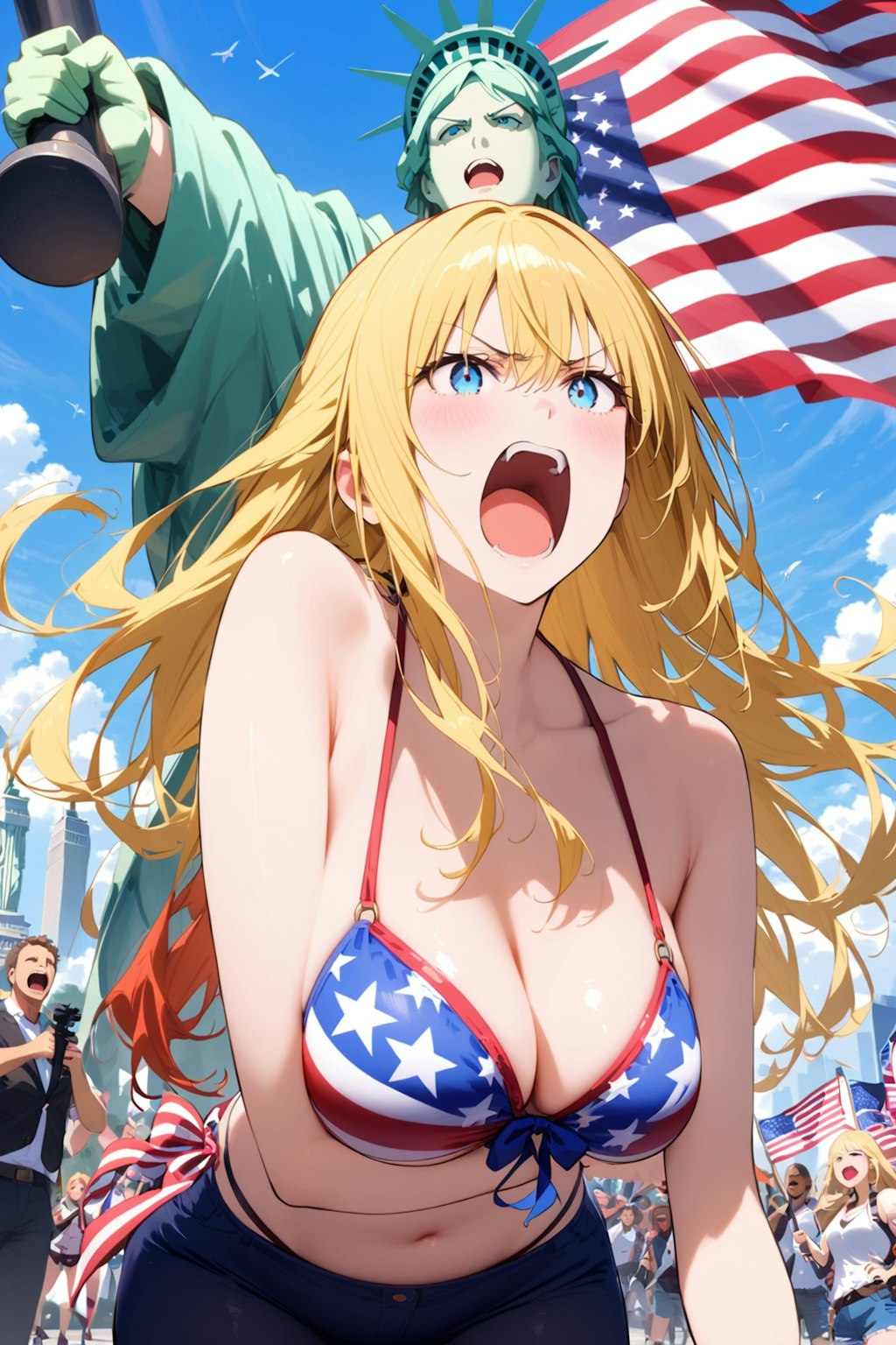 ♠️🇺🇸大統領記念で🇺🇸👙な🗽