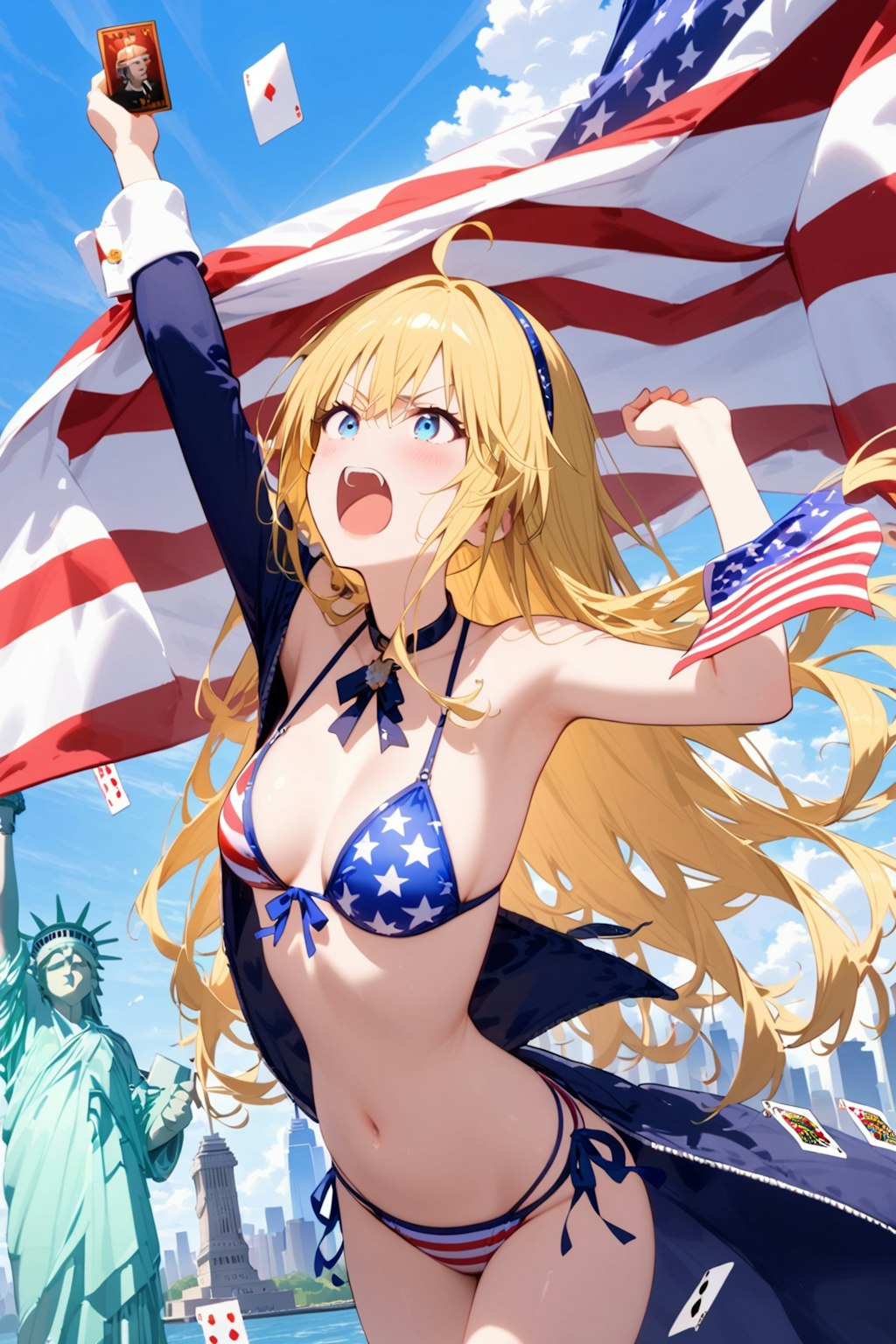 ♠️🇺🇸大統領記念で🇺🇸👙な🗽