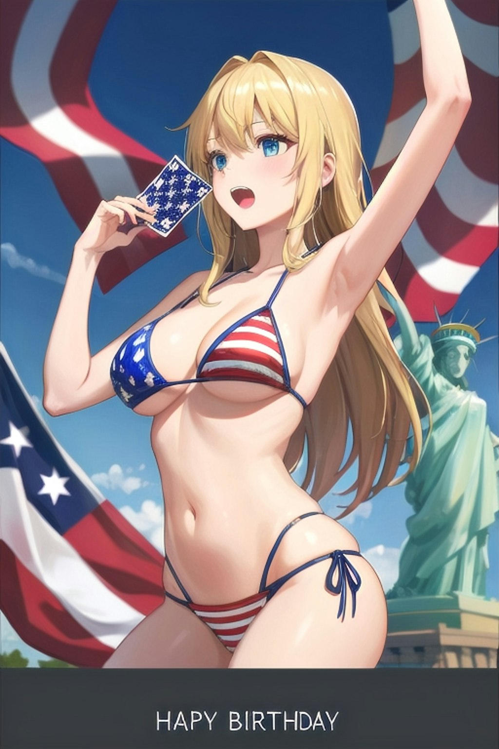 ♠️🇺🇸大統領記念で🇺🇸👙な🗽