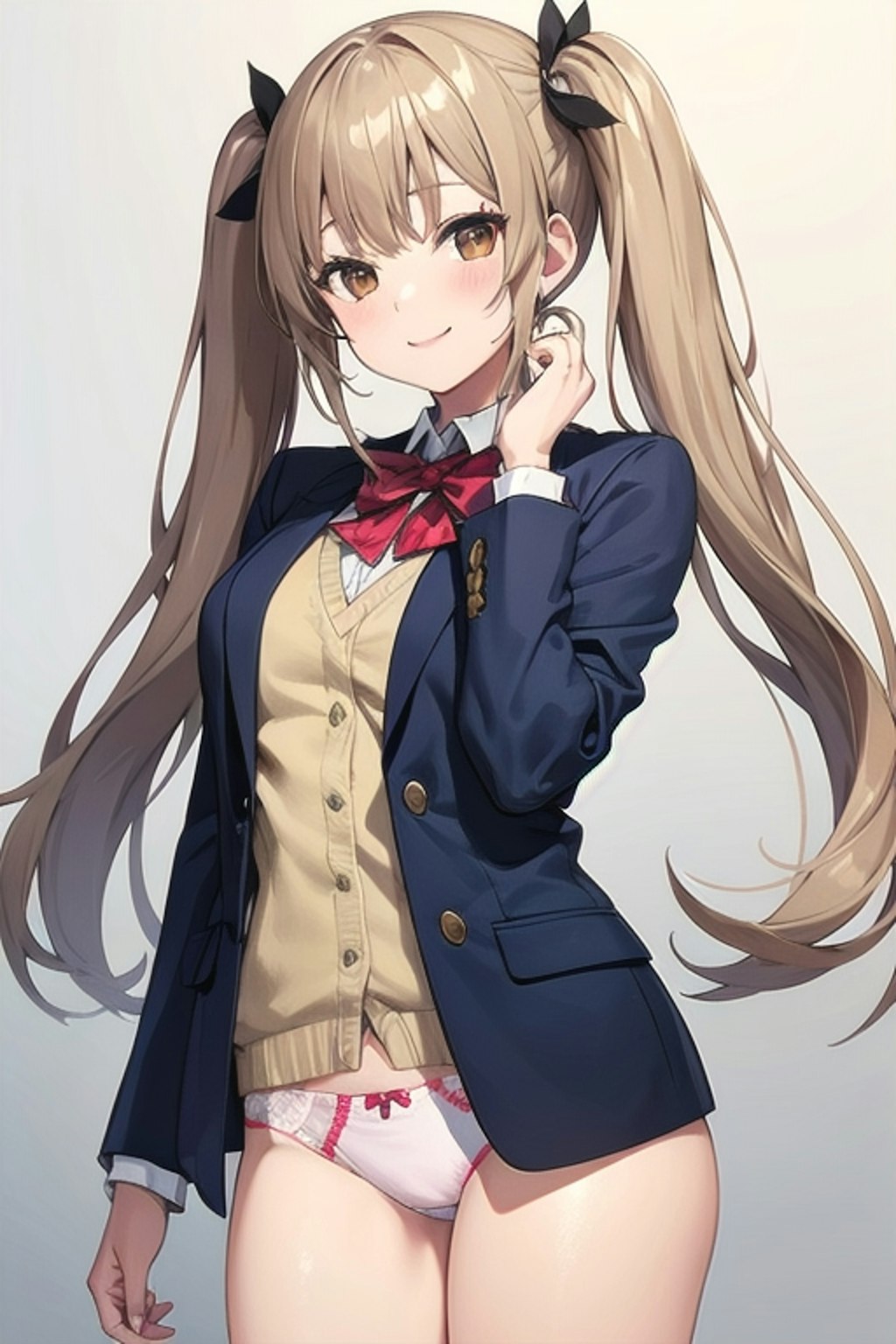 School twintails girl