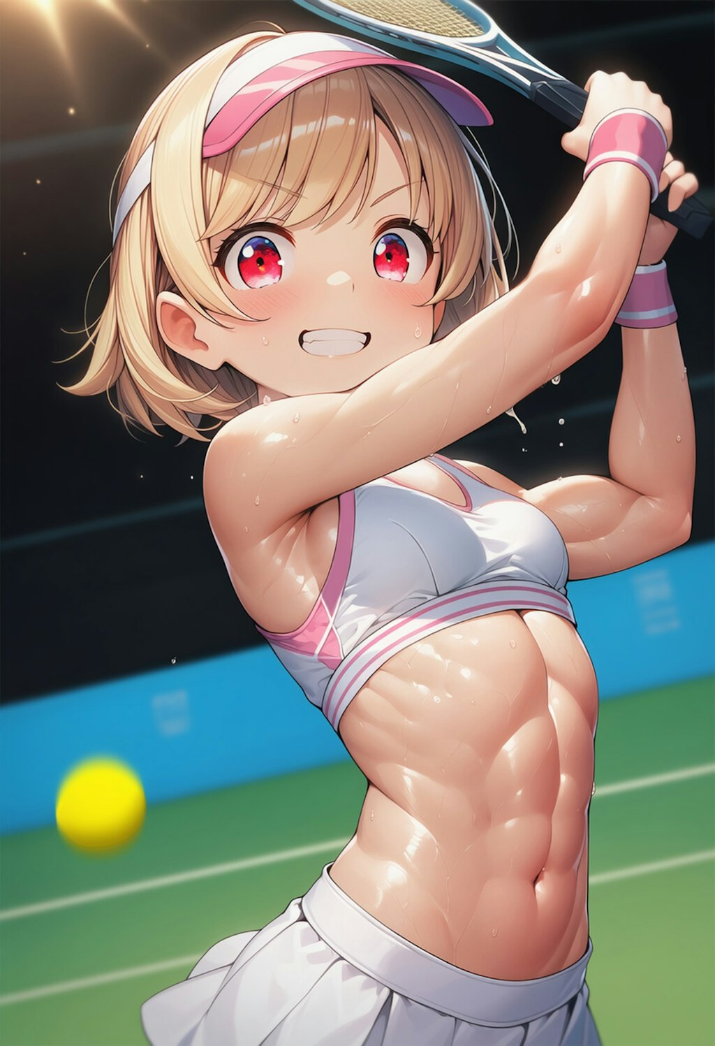 テニス部の愛莉ちゃん