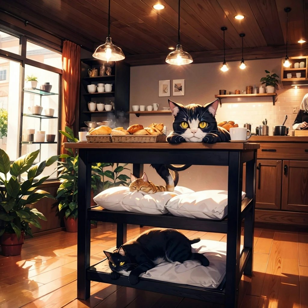 猫カフェ