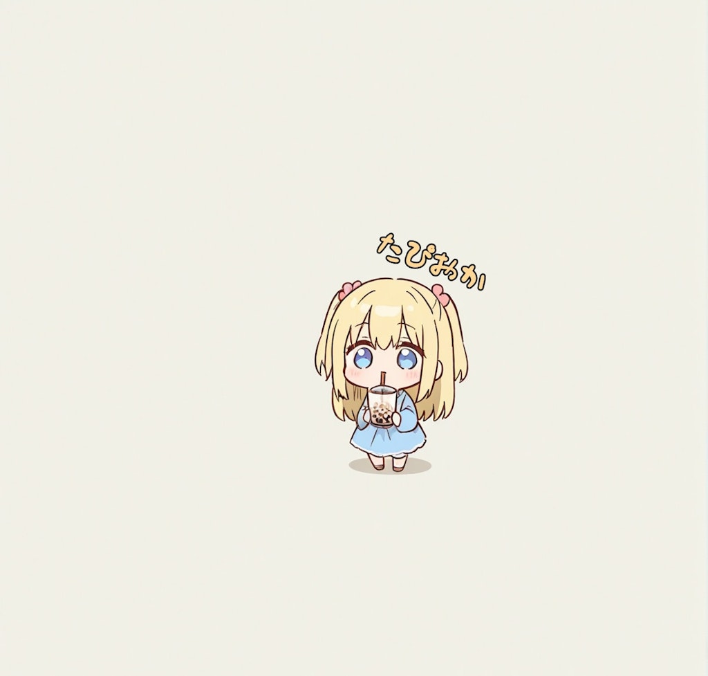 たぴおかスタンプ