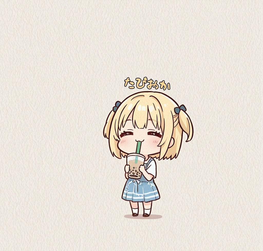 たぴおかスタンプ