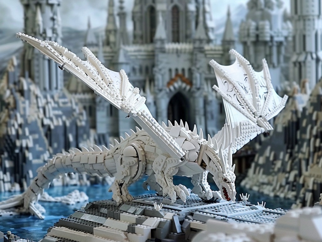 大聖堂のドラゴン！（LEGO的）