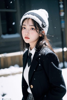 Snow Girl #6　女生徒シリーズ