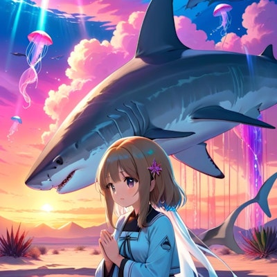サメとクラゲと祈る少女