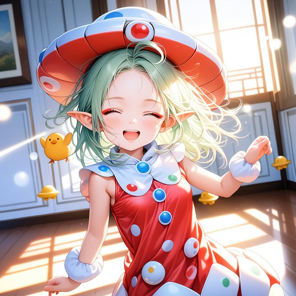 きょうは ゆーふぉーの ひだよ！