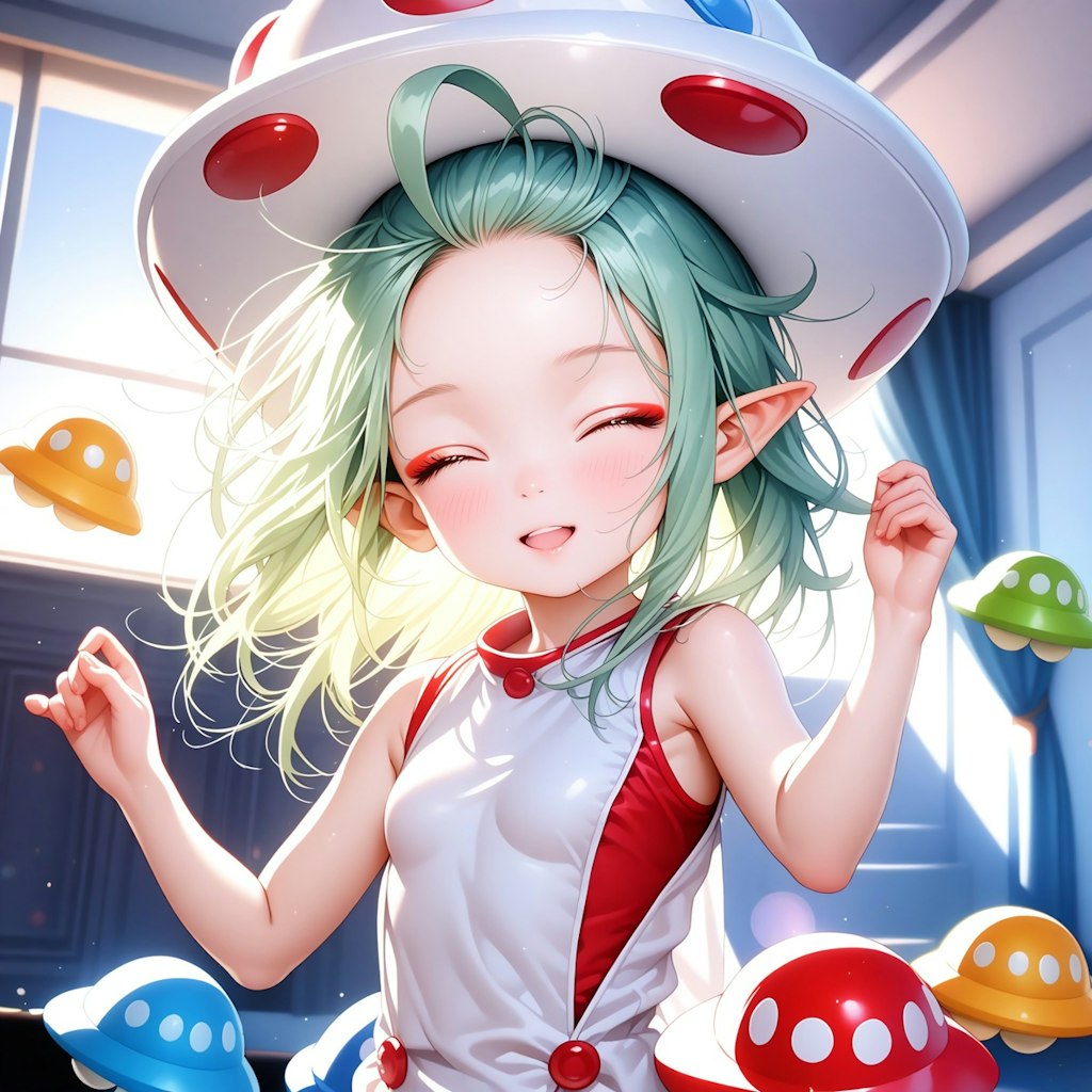 きょうは ゆーふぉーの ひだよ！