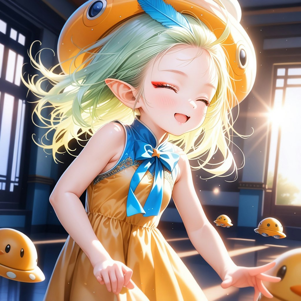 きょうは ゆーふぉーの ひだよ！