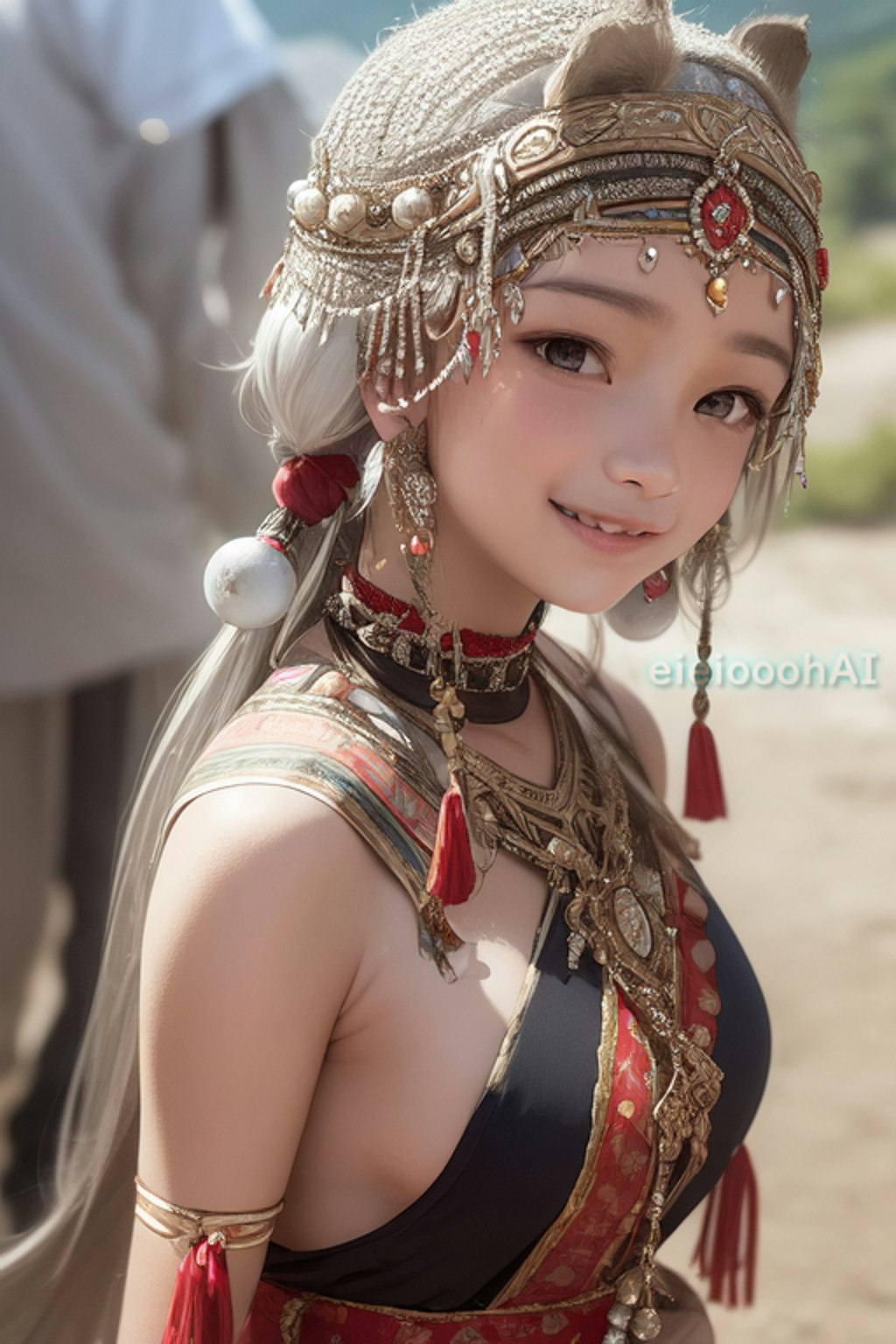 アカ族の民族衣装 タイ