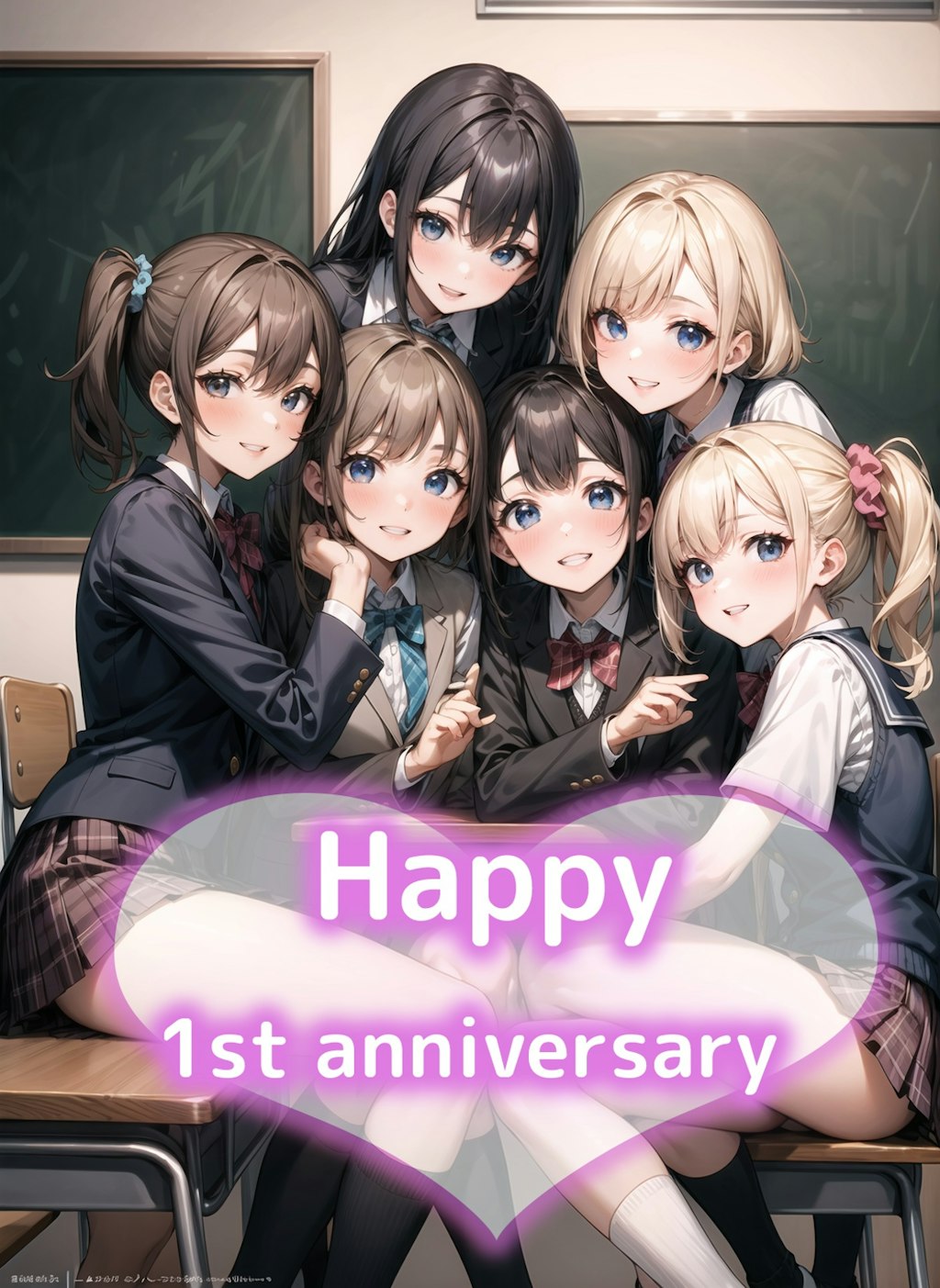 せーのっ！1周年おめでとう！