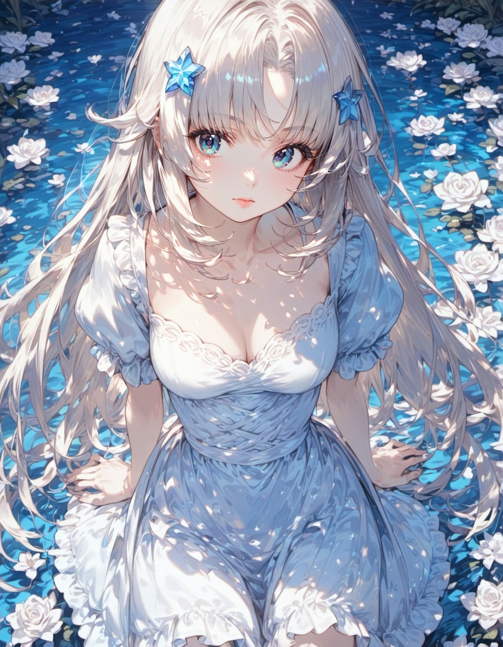 ruffled