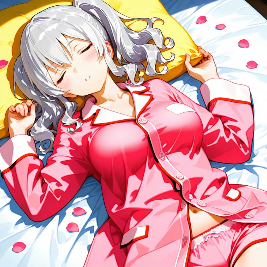 就寝タイム  (艦これ・鹿島)