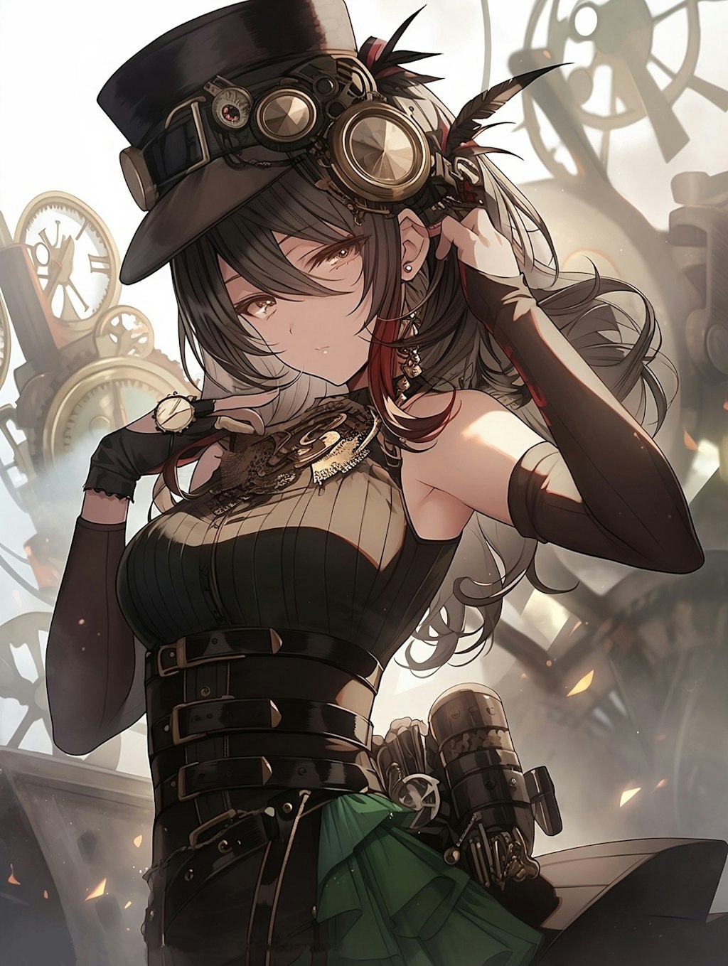 Steampunk girl