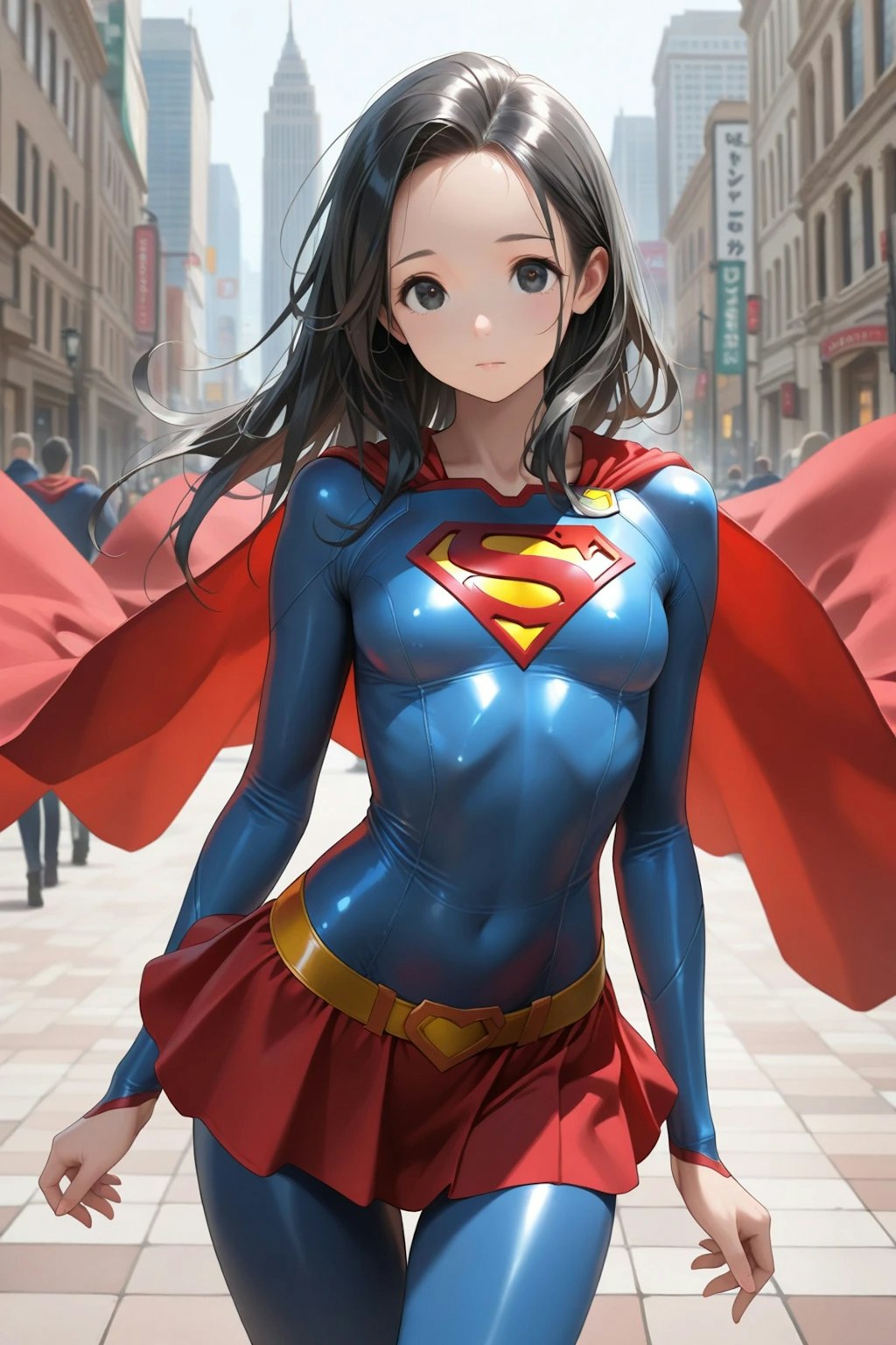 映画「スーパーマン」公開記念コスプレ