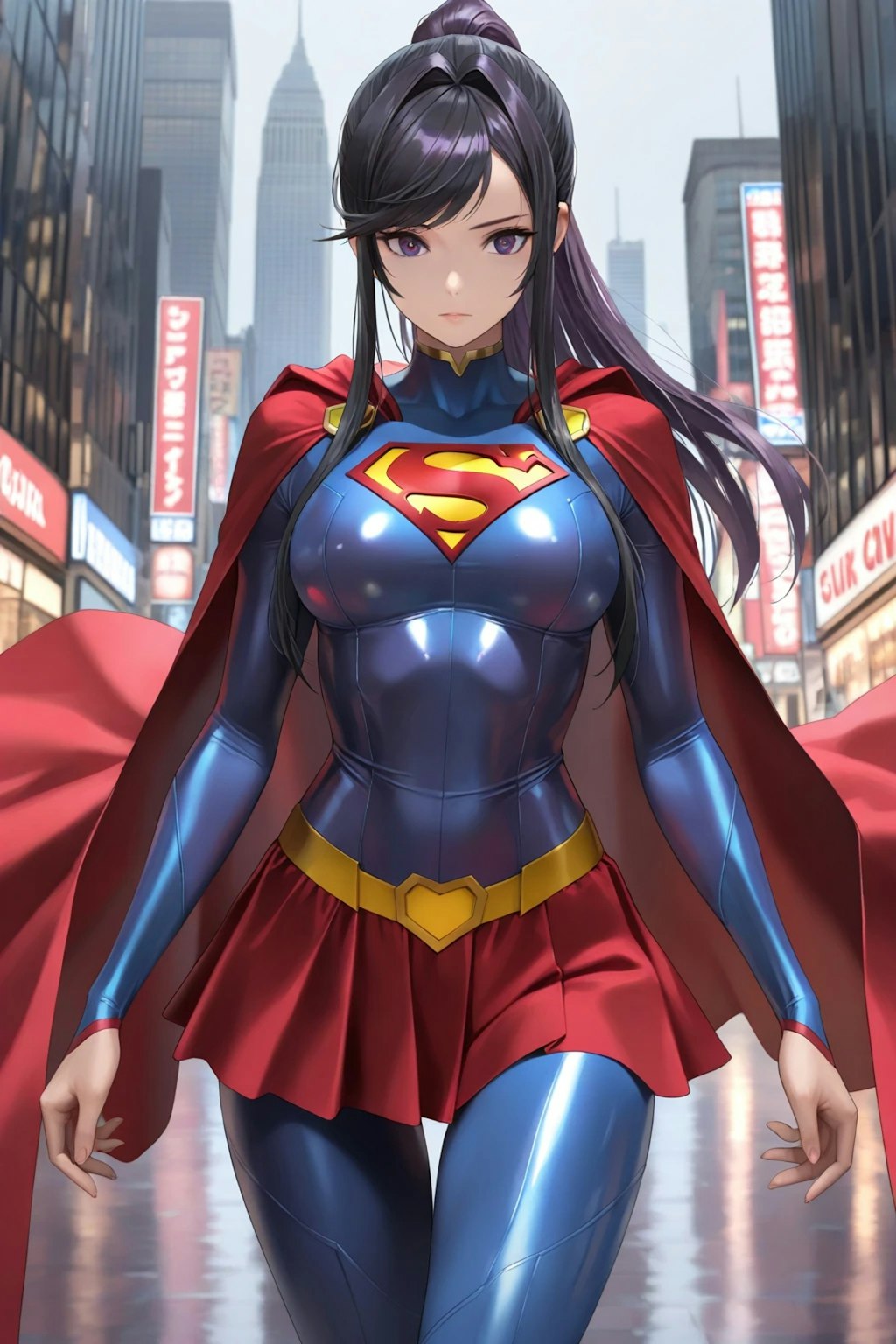 映画「スーパーマン」公開記念コスプレ