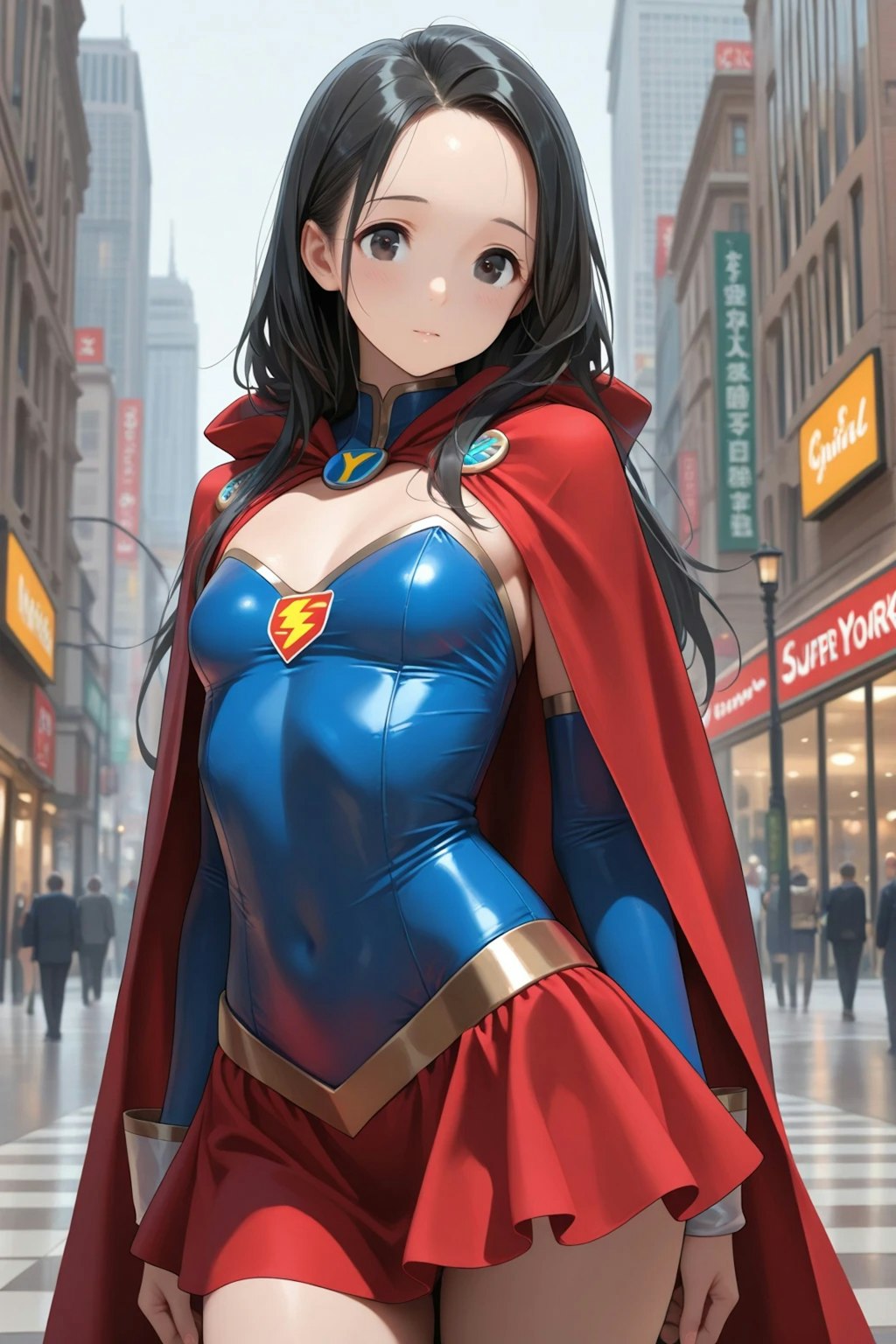 映画「スーパーマン」公開記念コスプレ