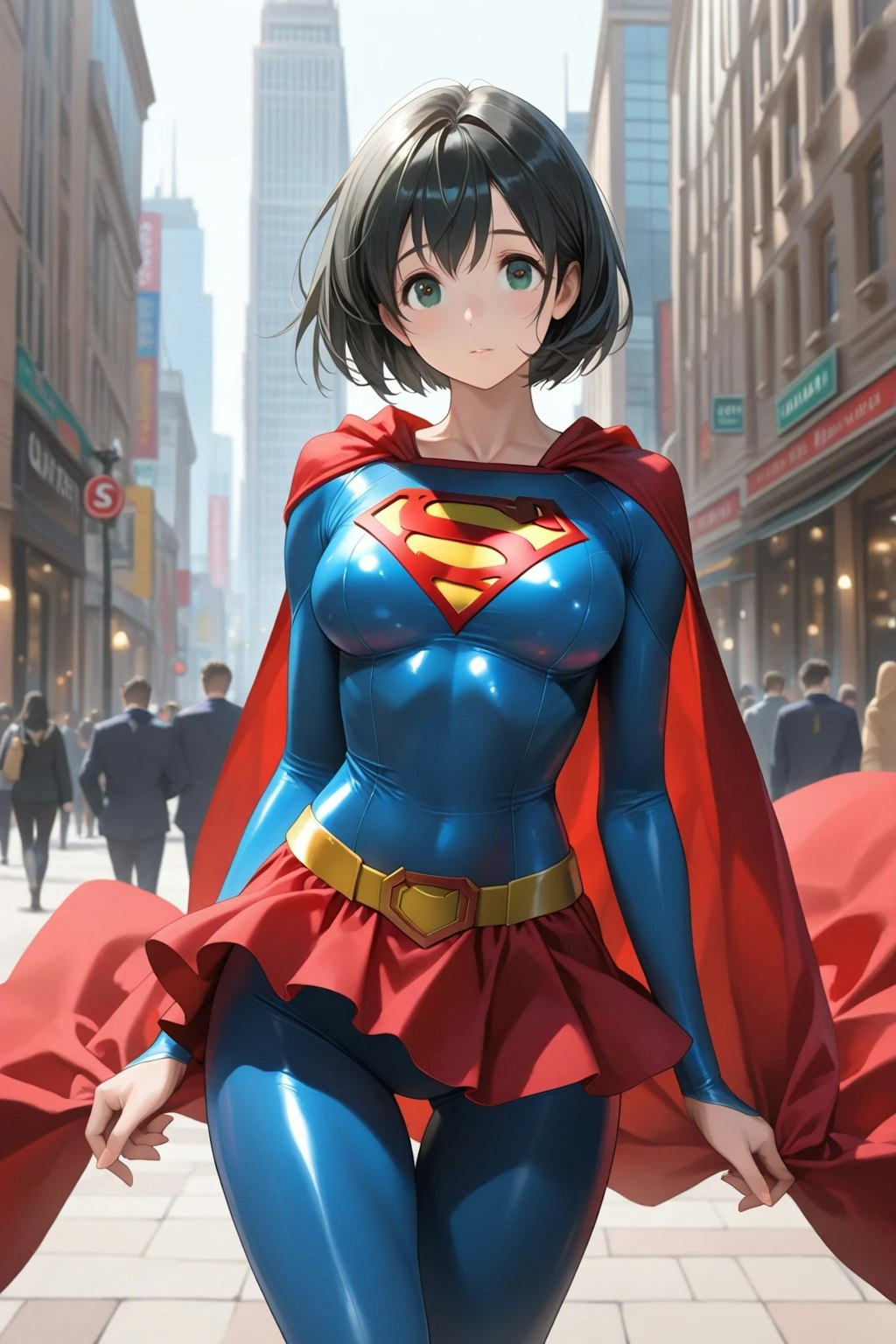 映画「スーパーマン」公開記念コスプレ