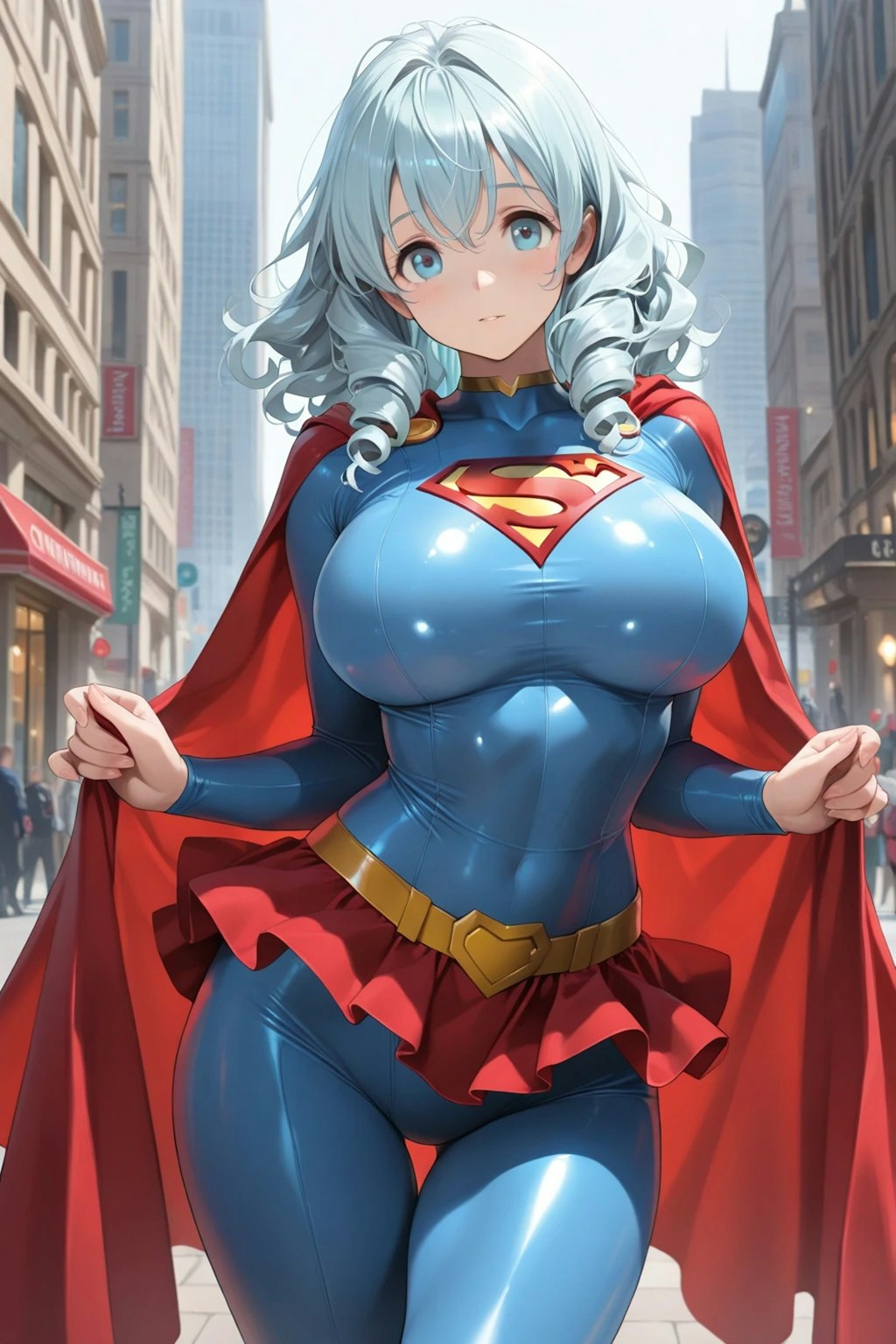 映画「スーパーマン」公開記念コスプレ