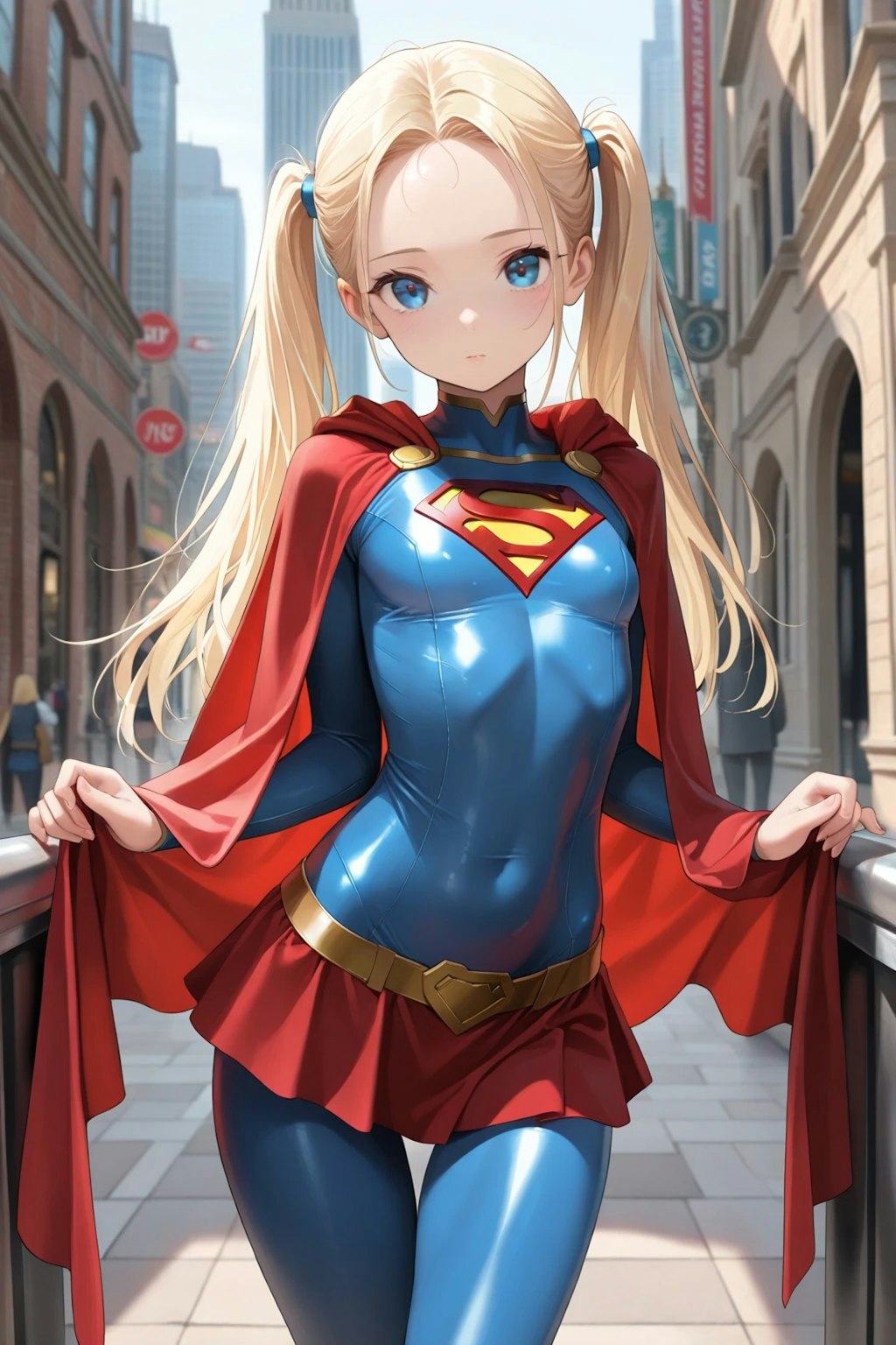 映画「スーパーマン」公開記念コスプレ
