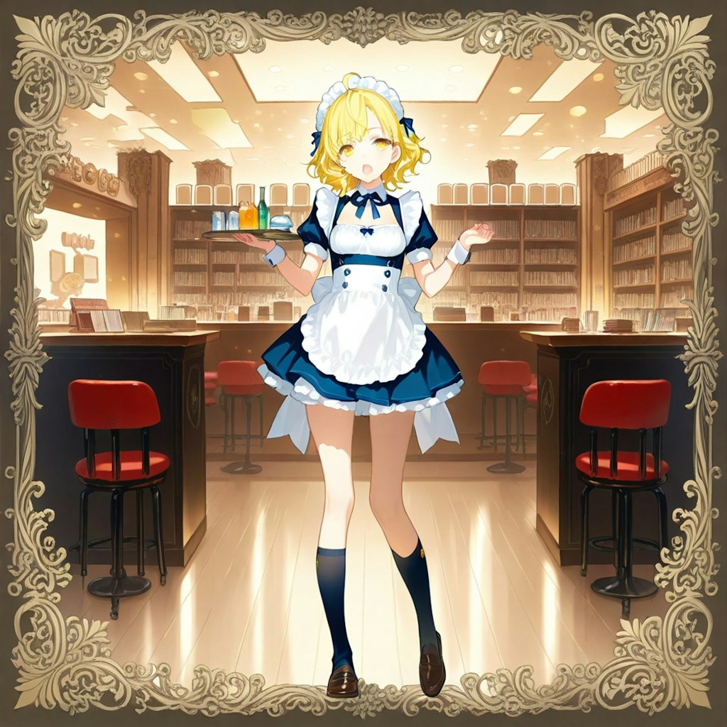 Bookカフェのユイちゃん