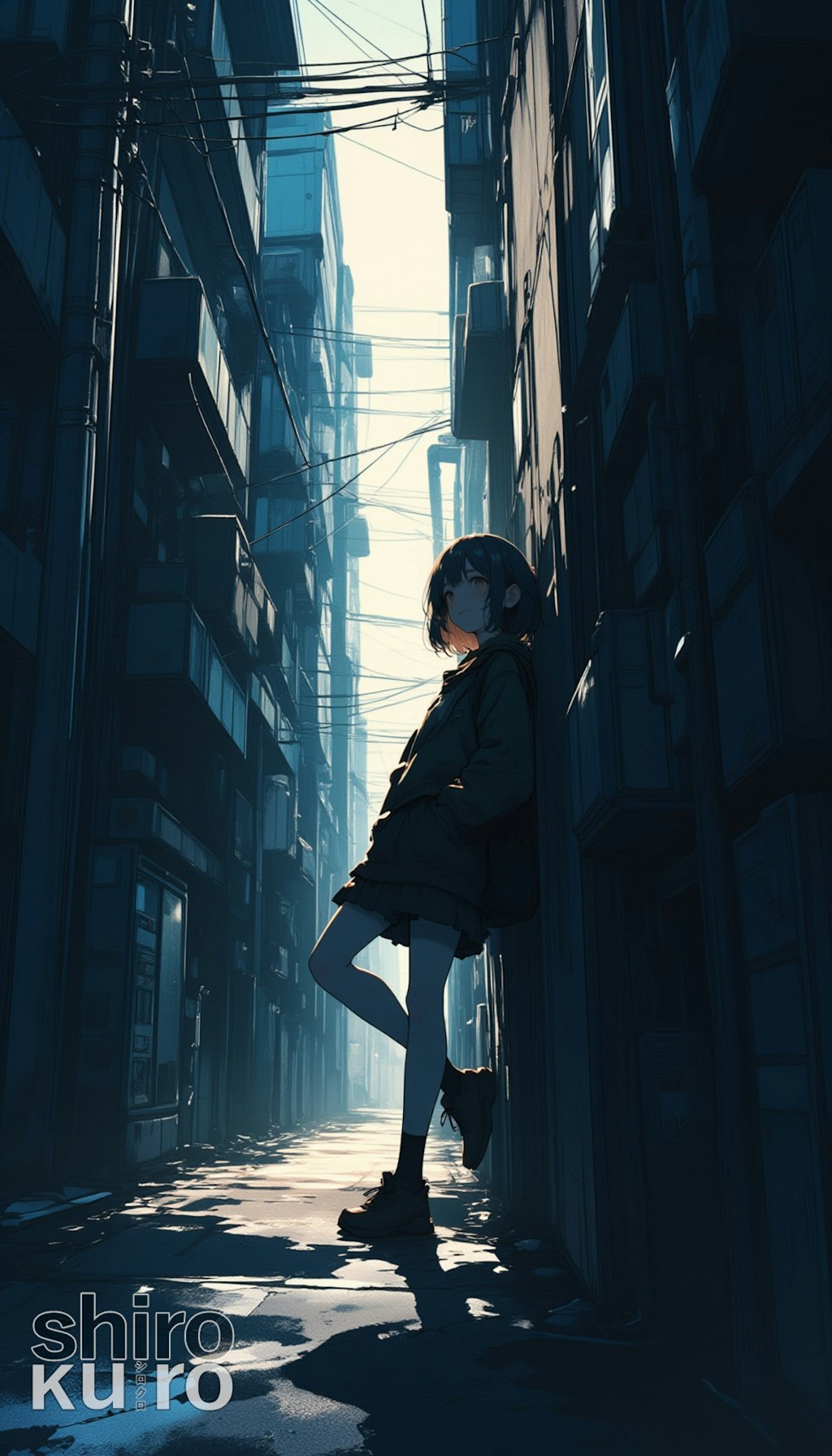 路地裏の少女