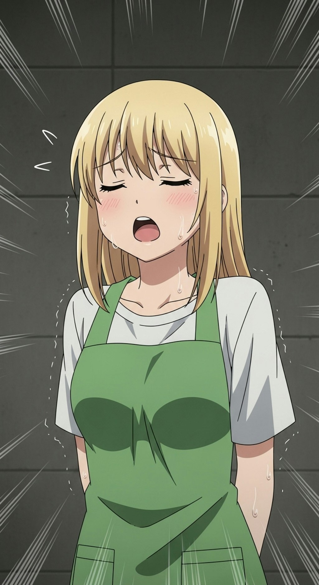 Whiskさんをごまかして意味深げな表情のV4Bちゃん