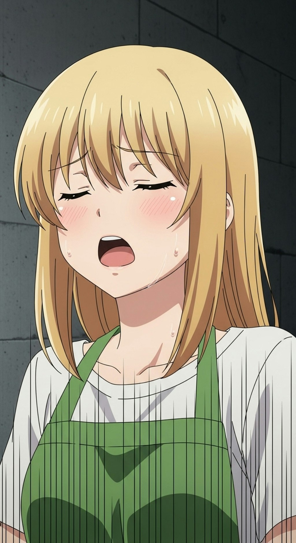 Whiskさんをごまかして意味深げな表情のV4Bちゃん