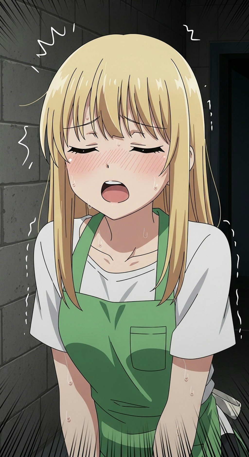 Whiskさんをごまかして意味深げな表情のV4Bちゃん